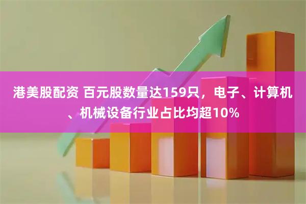港美股配资 百元股数量达159只，电子、计算机、机械设备行业占比均超10%